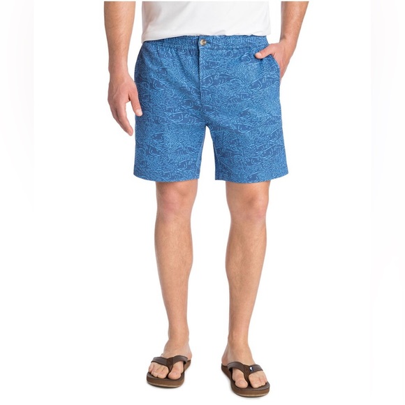 New 7 Inch Tonal Printed Jetty Shorts - Picture 1 of 5